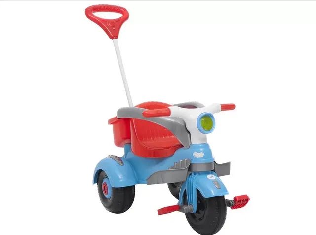 Motoca Infantil Clássica Azul com Pedal - CALESITA-993
