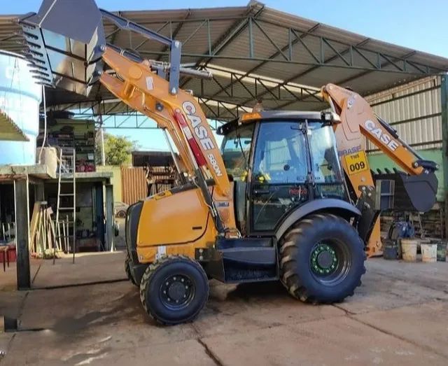 Retroescavadeira case 580N ano 2020
