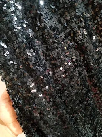 Vestido preto em paetê  - Foto 3