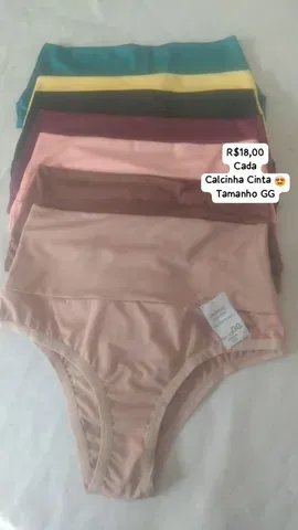 Calcinhas tamanho GG pala alta ,cintura alta conforto e qualidade  - Foto 3