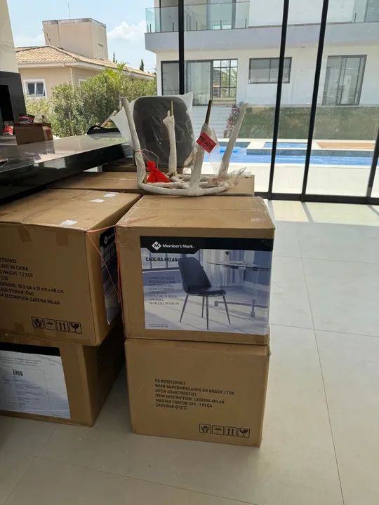 Cadeira Milan luxo  - Foto 2