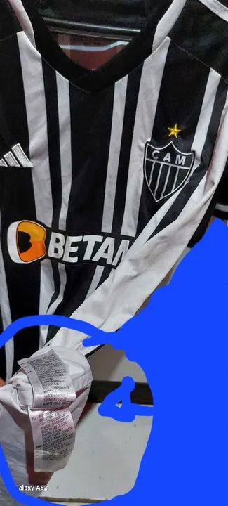 CAMISA DO GALO ORIGINAL ADIDAS SEMI NOVA (M) - Foto 5