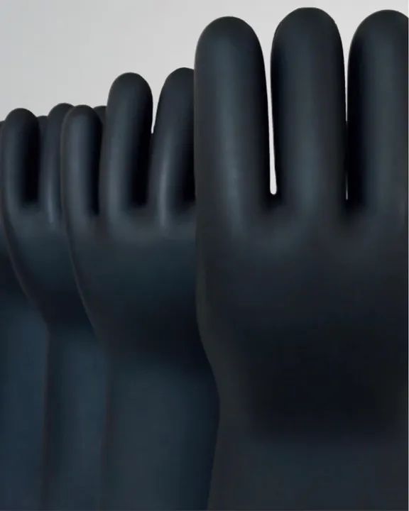 Luvas de alta tensão 17000 volts nova - Foto 4