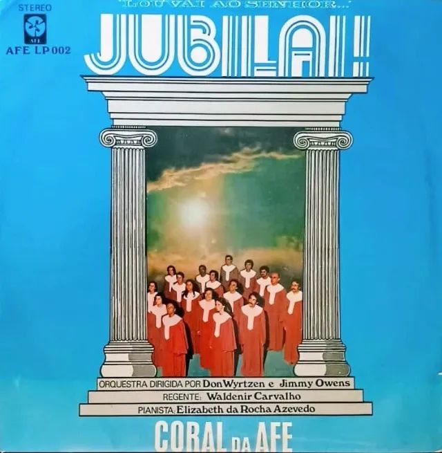 Lp Disco De Vinil Gospel Evangélico Coral Da Afe - Jubilai!