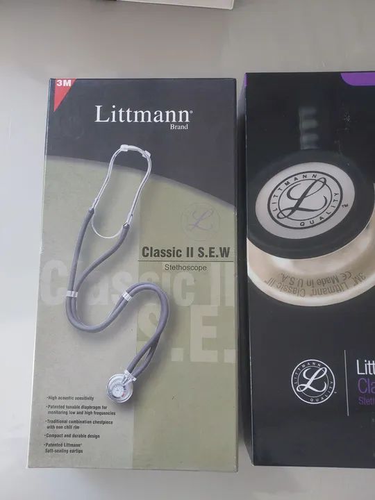 Estetoscópio Littmann Classic II S.E.W - Novo! - Foto 3