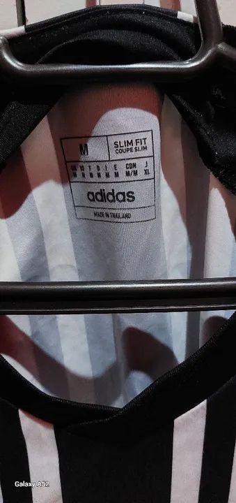 CAMISA DO GALO ORIGINAL ADIDAS SEMI NOVA (M) - Foto 6