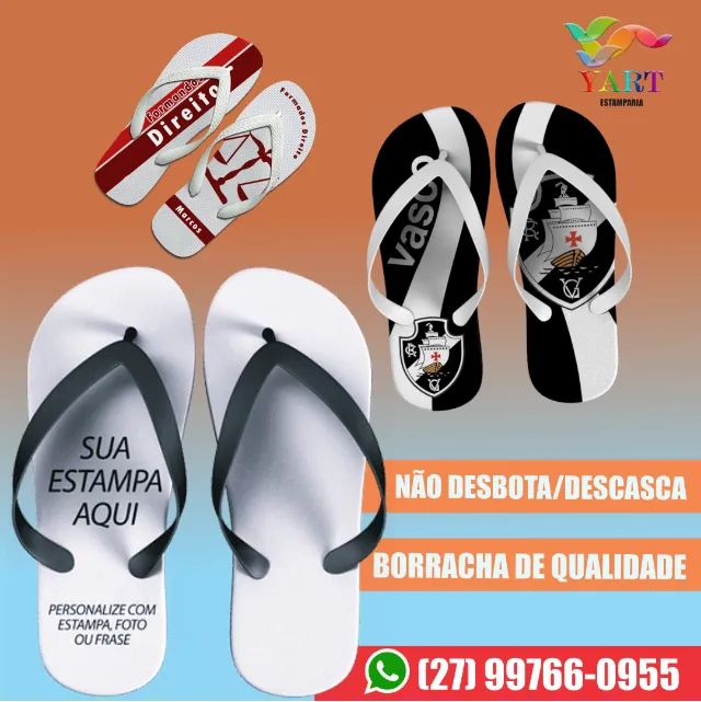 Chinelos Personalizados - Promoção!