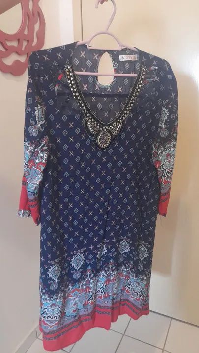 VESTIDO BORDADO 
