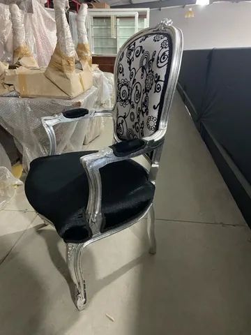 Poltrona com braço Luiz XV - Foto 2