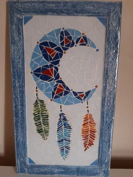 Quadro em Mosaico - Lua - Foto 2