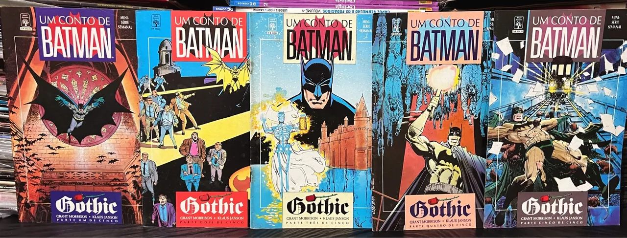 Batman Gothic Completa de 1991 um conto de Batman editora abril