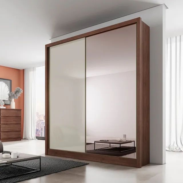 Guarda Roupa 100% MDF com 1 espelho (1,62 LARGURA) - Foto 3