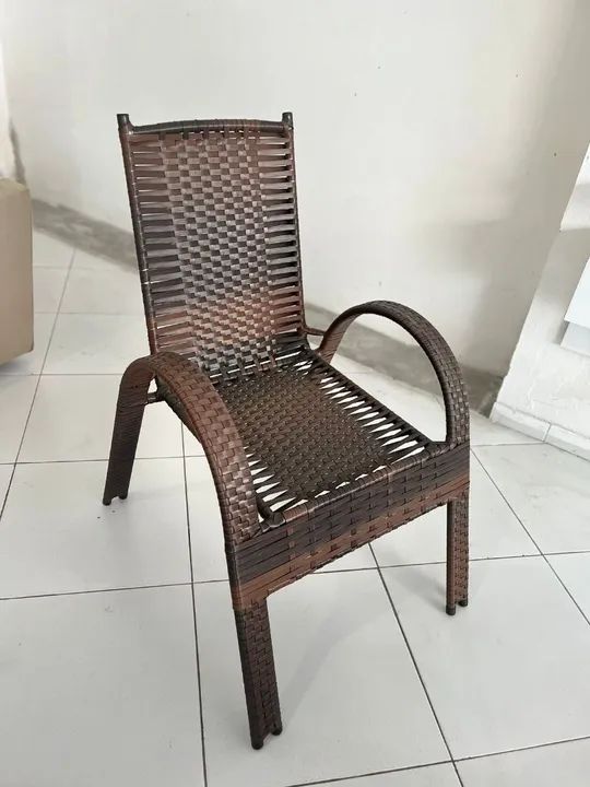 Conjunto de Terraço: 4 Cadeiras e Centro  - Foto 3