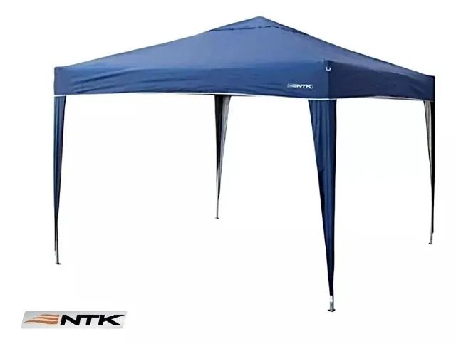 Tenda Gazebo Articulado Sanfonado Nautika Trixx 3 X 3 Metros Cor Azul-marinho