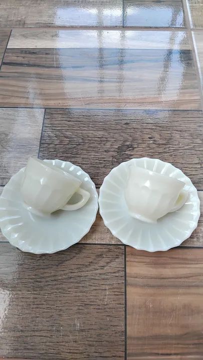 Xicaras de café colorex alça reta