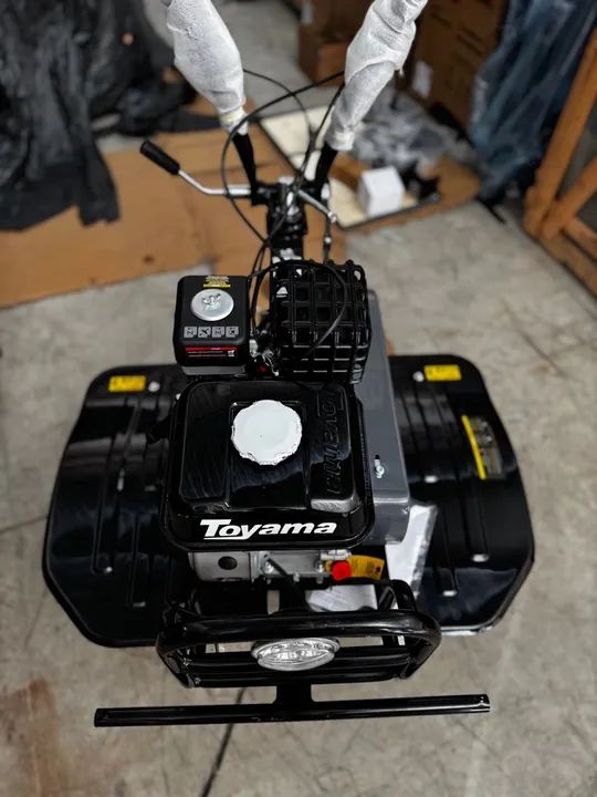 Motocultivador a Gasolina Motor 4T 7Hp 212cc C/ Pneus e Enxadas - Toyama (Novo) - Foto 3