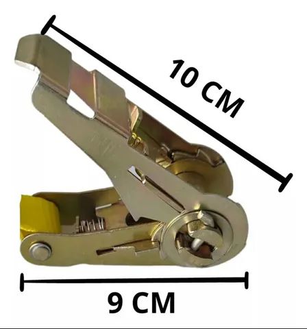 Kit 4 Cinta com Catraca Amarrar Carga 800 Kg - Pronta Entrega - Foto 6