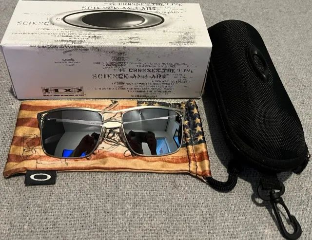 Óculos De Sol Oakley Holbrook Ti Prizm Chrome - Foto 4