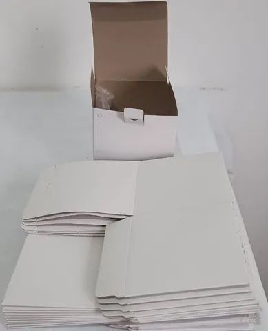 Kit Canecas Porcelana Branca + Caixinhas Brancas - Foto 3