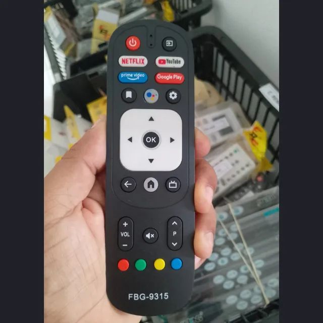 Controle Remoto Para Tv Smart Br58gua Br32d Vizzion + Pilhas - Foto 2