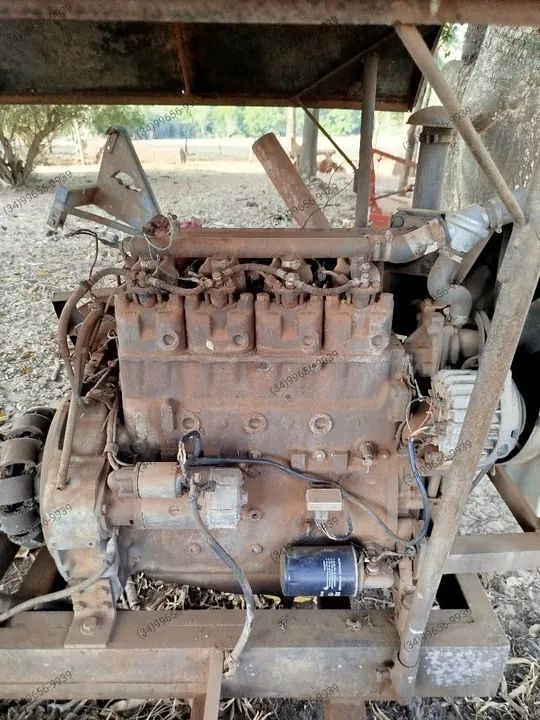 Motor de irrigação 4 cilindros mais canos. - Foto 2