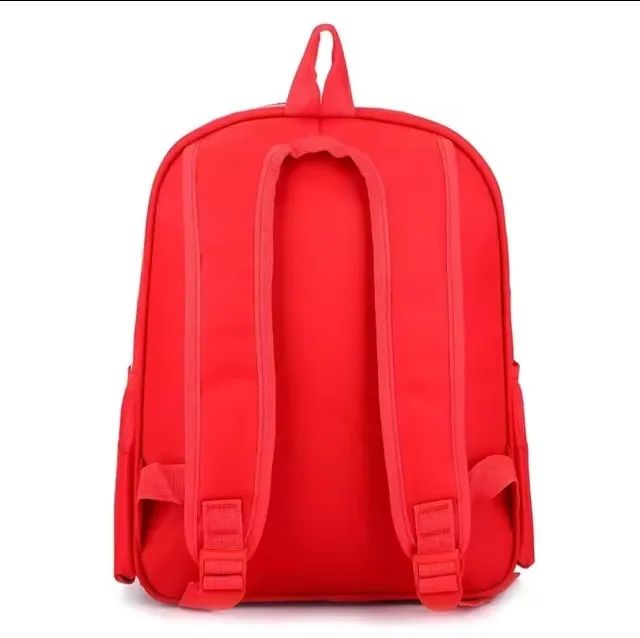 Mochila Disney Carros VERMELHA - Mochila Escolar Infantil Impermeável - Foto 4