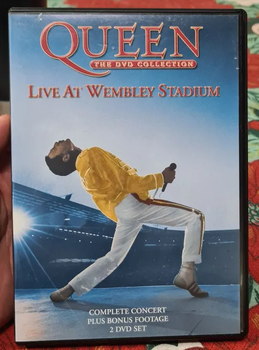 DVD Duplo Queen Live at Wembley Stadium