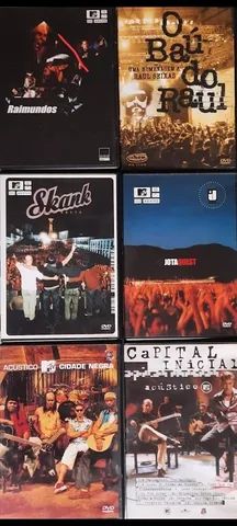 DVD's várias bandas