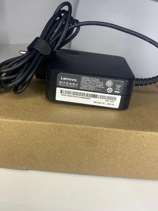 Fonte Carregadora Lenovo - 65W