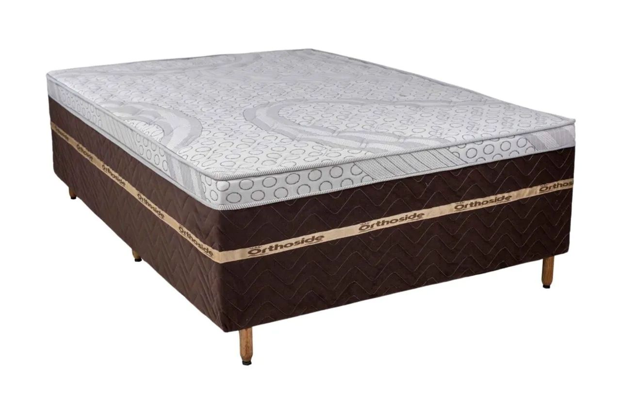 Cama Box Casal Molas Ensacadas Confort r654