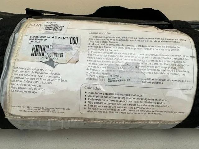 Barraca 3 pessoas modelo Iglu (Nova sem uso).  - Foto 2