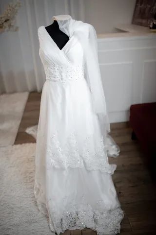 Vestido de noiva com véu 800 - Foto 3