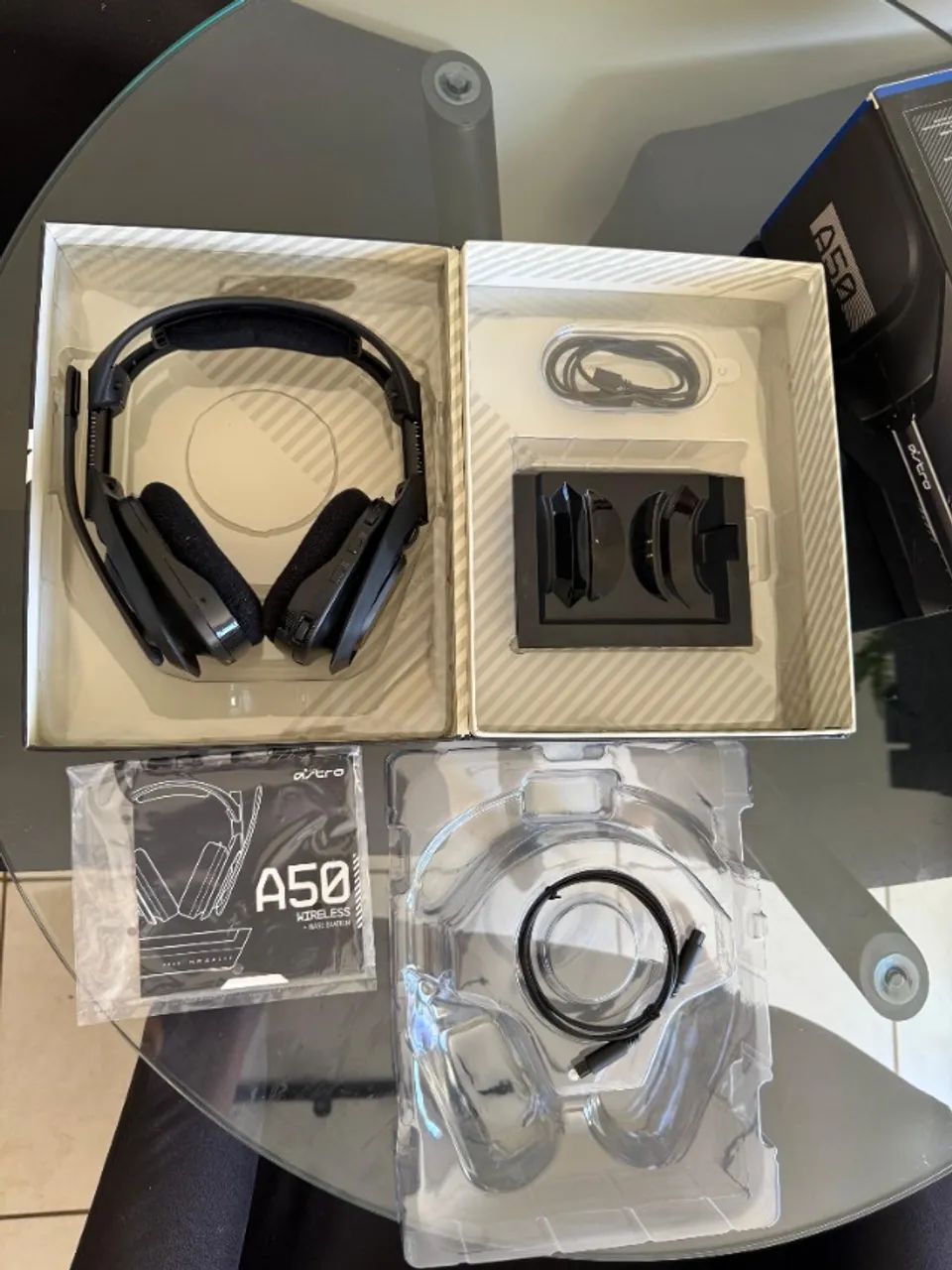 Headset Gamer Astro A50 Wireless + Base Station (USADO) - Foto 3