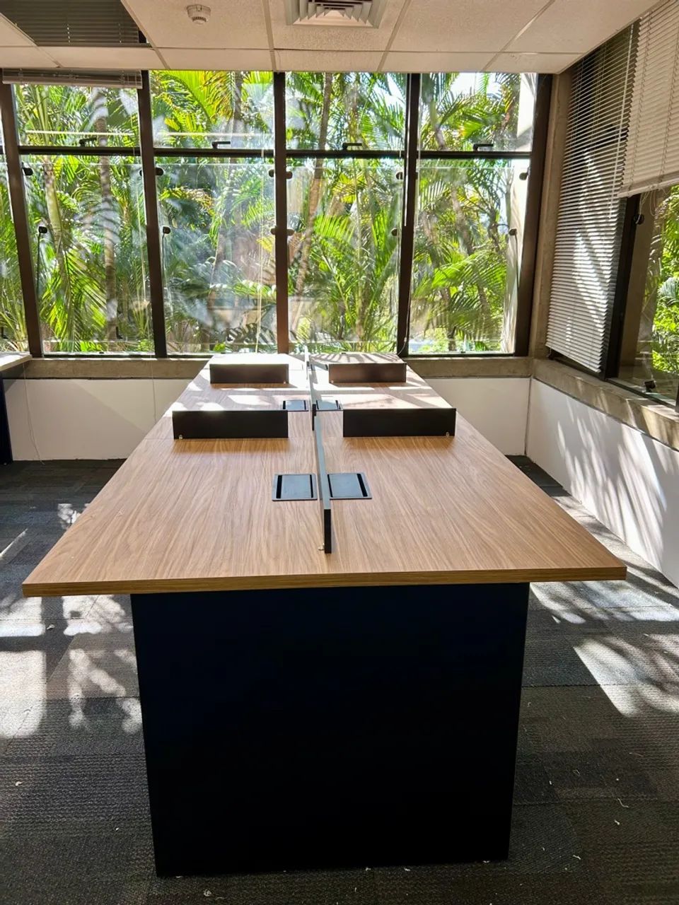Mesa de escritório estação de trabalho nova  - Foto 3