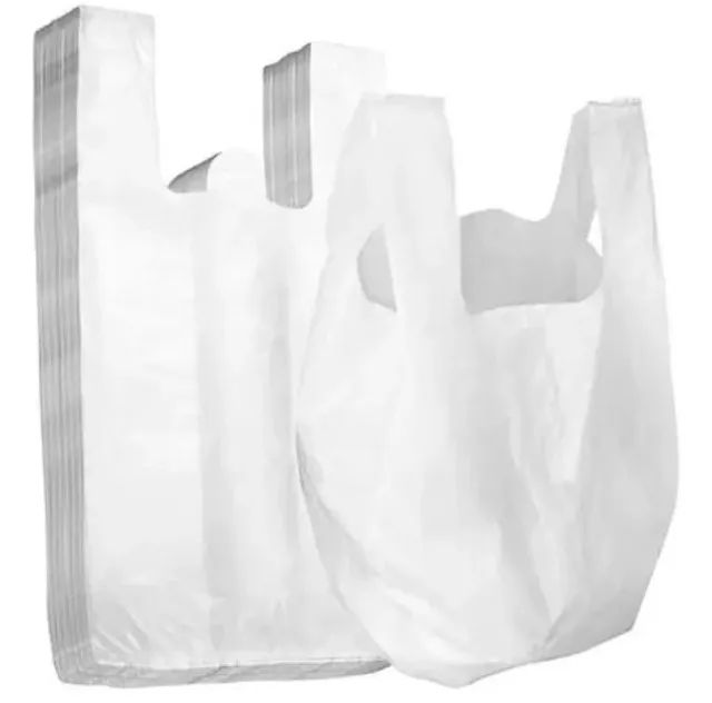 Sacola Plástica Resistente Reforçada Branca 2,5kg 38x48 - Foto 5