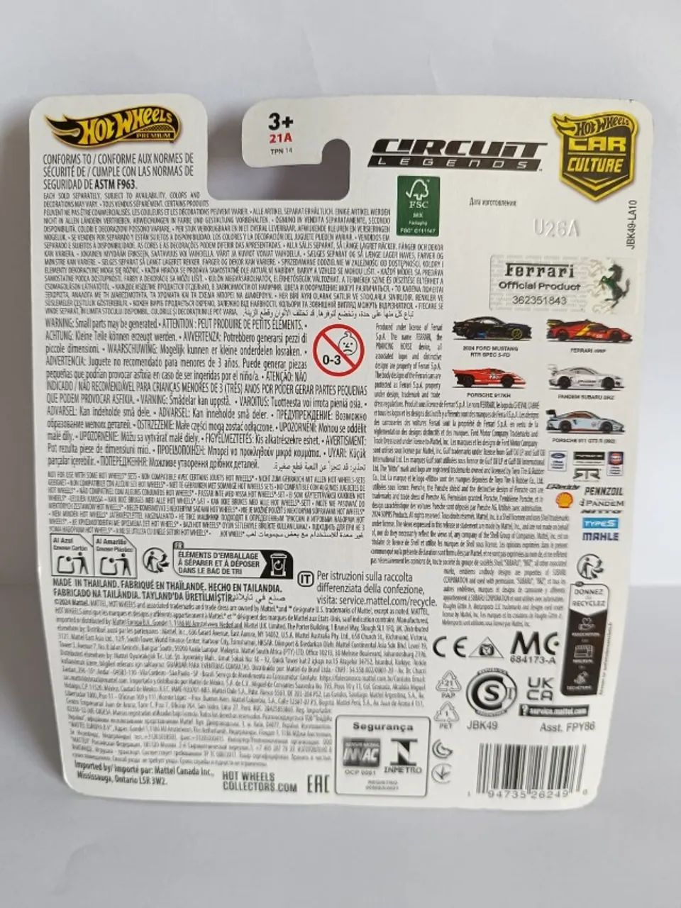 Hot Wheels Ferrari 499P Circuit Legends - Foto 3