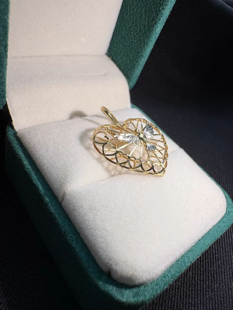 Pingente Espírito Santo em Ouro 18k  - Foto 5