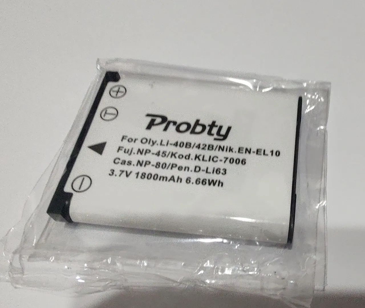 Bateria En-El10 Probty 1800 Mah Pc14R Dl-I63 W36  Arctis Casio NP82 Fujifilm NP45 K7006 - Foto 3