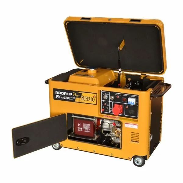 GERADOR A DIESEL 8KVA MON 127/220V  BFDE8000 BUFFALO