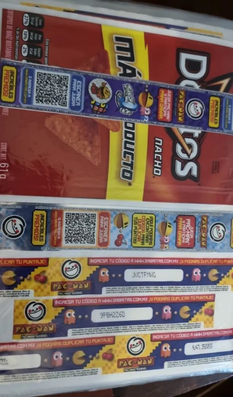 Lote Embalagens e Tarjas Sabritas - Foto 3