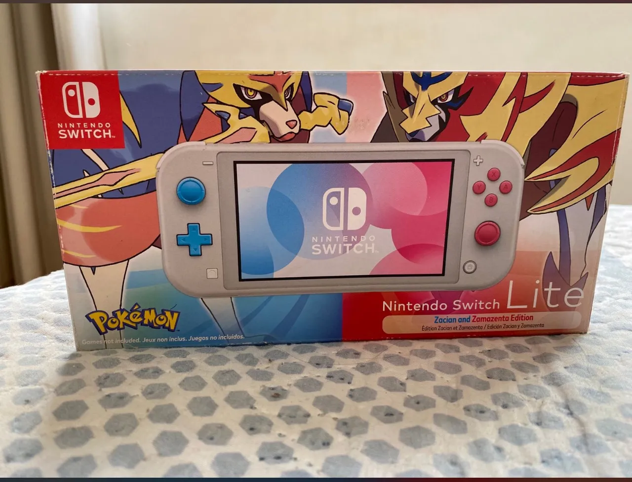Nintendo Switch Liteピンク ポケットモンスタースカーレット Nintendo Switch Lite Zacian and Zamazenta Pokemon Edition