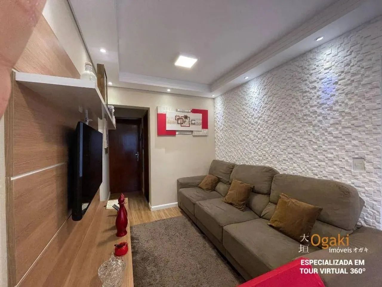 Apartamento com 2 dormitórios à venda, 52 m² por R$ 373.000,00 - Vila Príncipe de Gales -  - Foto 3