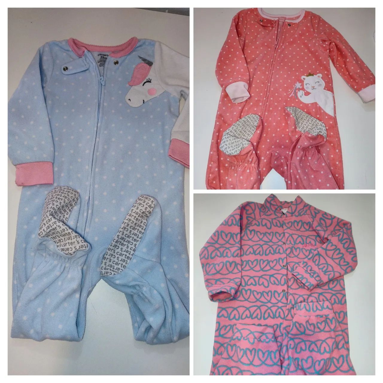 Kit macacão Carters64166873676929120