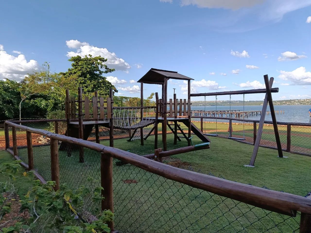 Playground de Madeira para Crianças - Foto 2