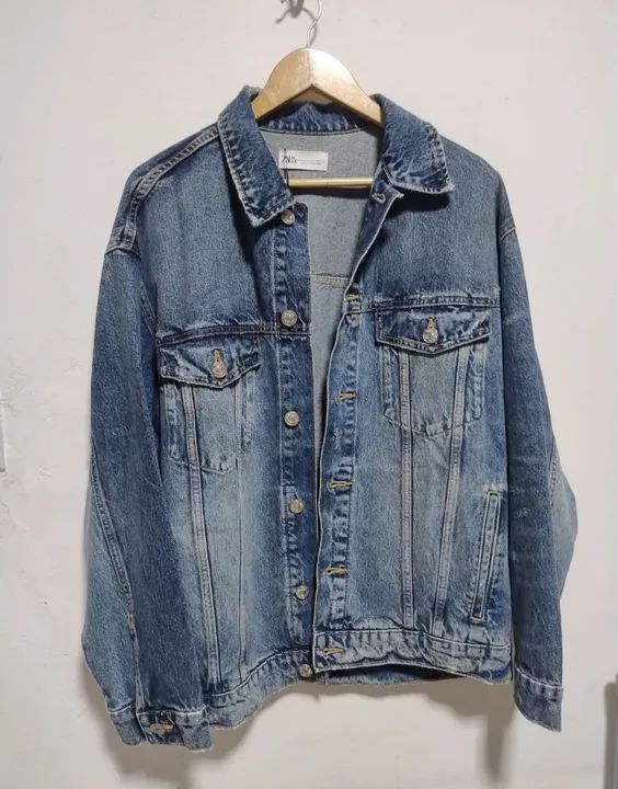 Jaqueta oversized feminina ZARA (GG)