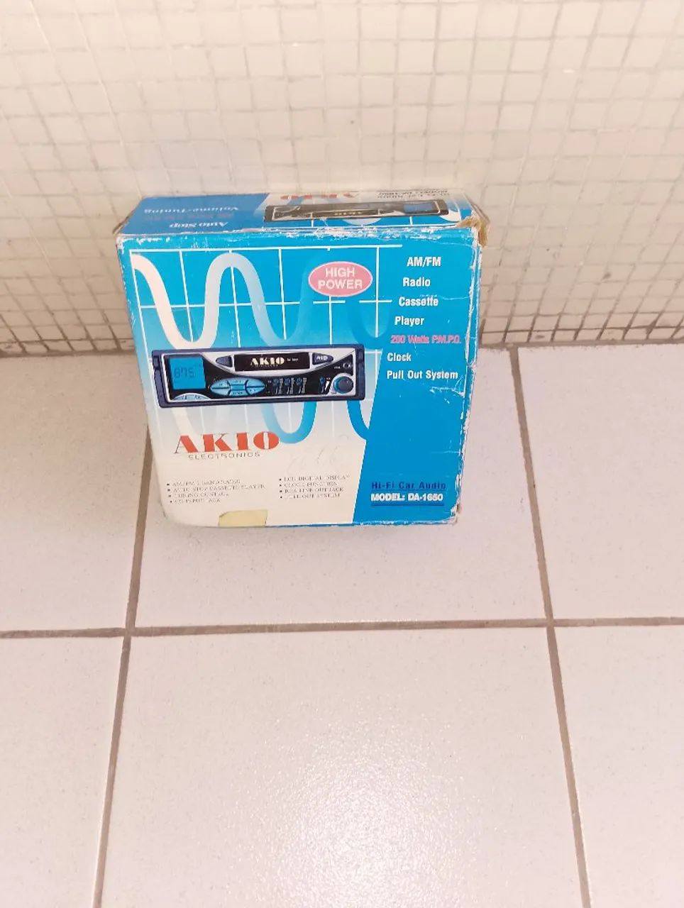 Radio Toca fitas amfm modelo sem uso