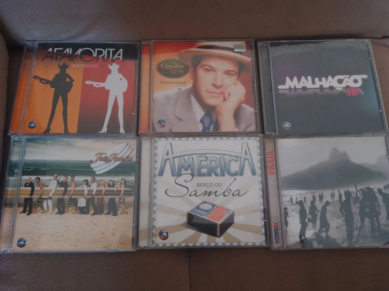 Cds de trilhas de novelas