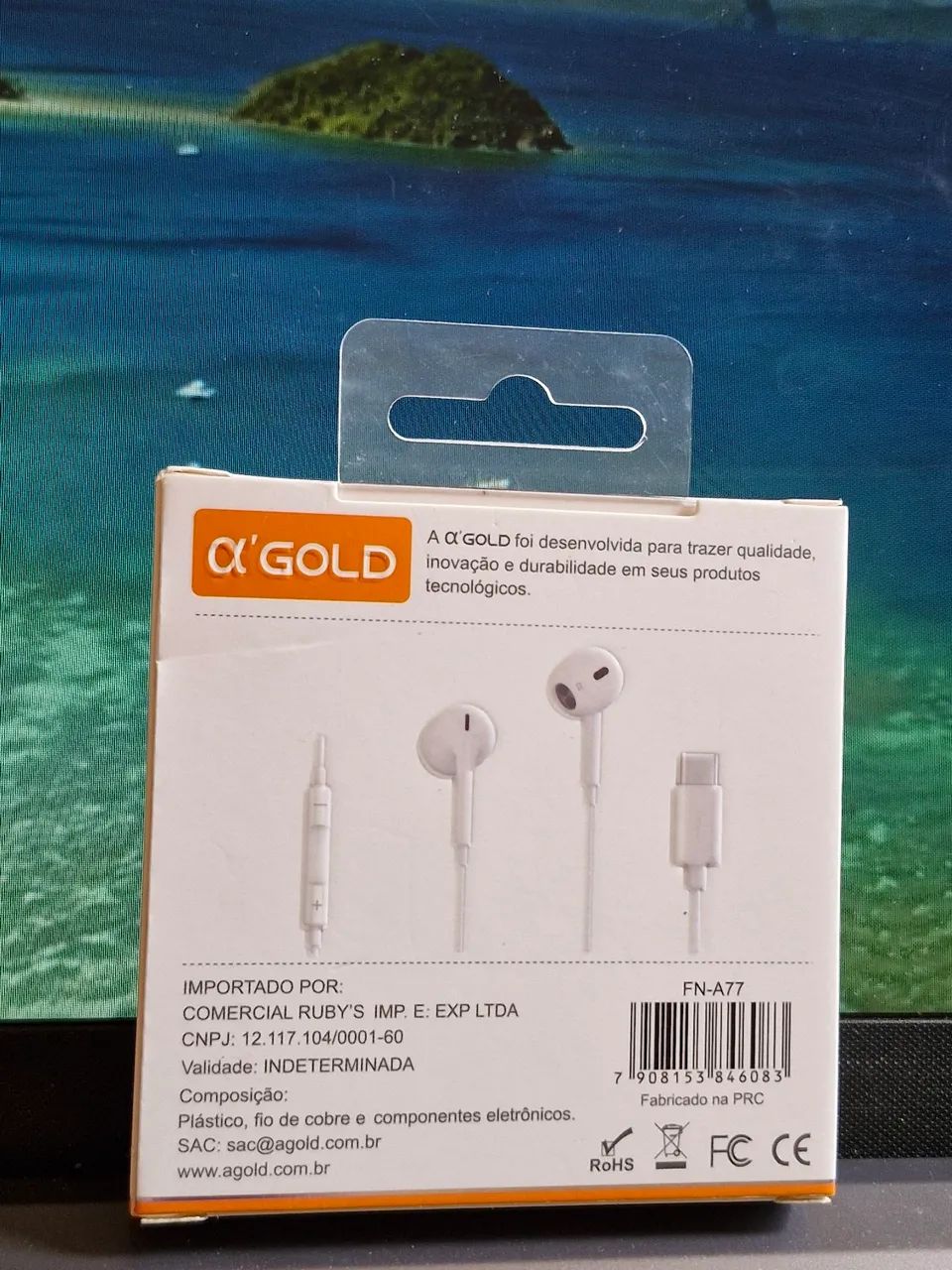 Fone De Ouvido Para Tipo C - Foto 2