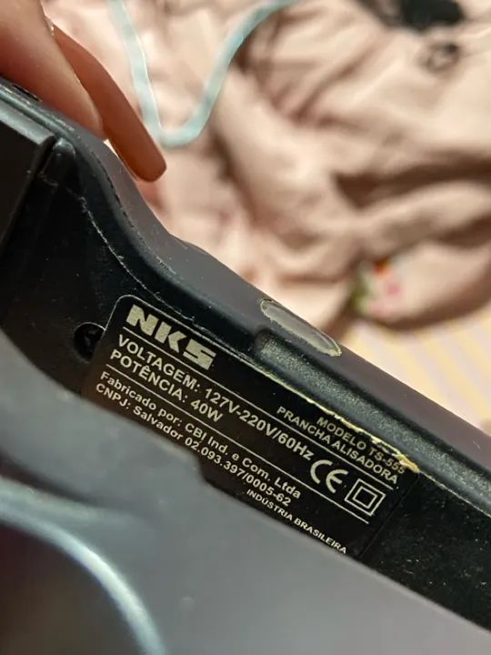 Prancha de cabelo - Usada em ótimo estado - Foto 5