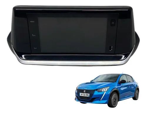 Central Multimidia Original Peugeot 208 Ano 2021 2022 2023 - Peças